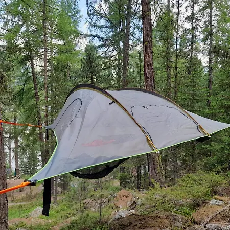 Campsite Baumzelte Robis Waldspielpark Grachen